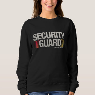 Camiseta Security Guard Limited Edition Retirement Job Wome