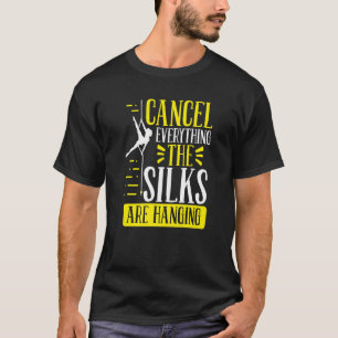 Camiseta Seda aérea para o circo aéreo em árvore Dancer Aer