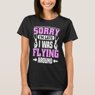 Camiseta Sedãs Aéreos & Yoga Aérea Para Um Aerialista