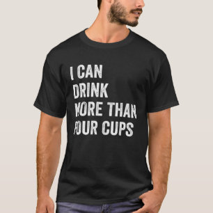 Camiseta Seder de Passover Eu Posso Beber Mais De Quatro Co