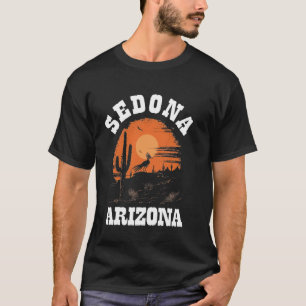 Camiseta Sedona Arizona Roadrunner Vibrações do Deserto Vin