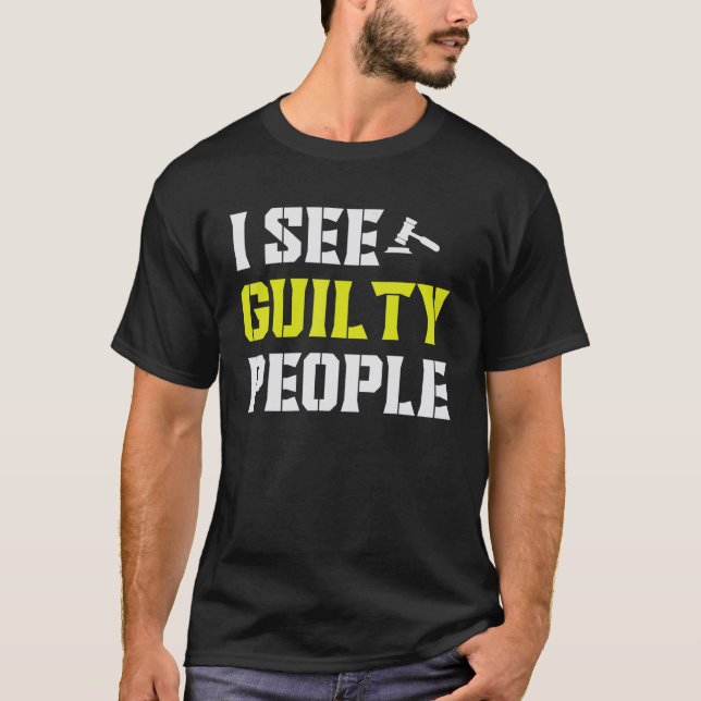 Camiseta See Guilty People Correctional Officer (Frente)