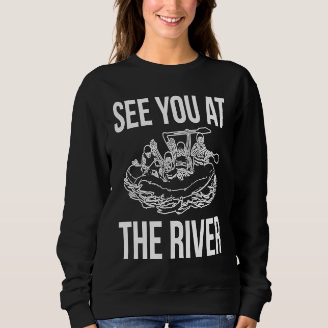 Camiseta See You At The River Rafting Rafter (Frente)