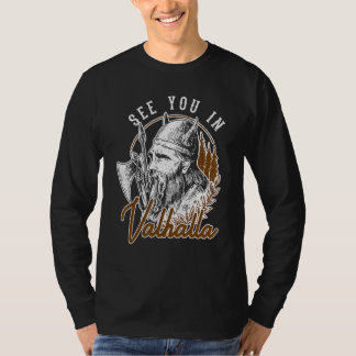Camiseta See You In Valhalla Viking