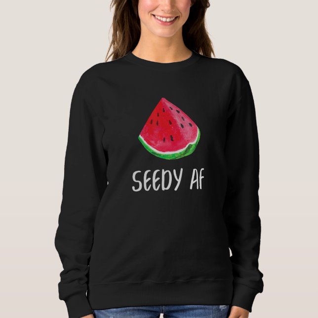 Camiseta Seedy AF Watermelon Summer Fruta Melon (Frente)