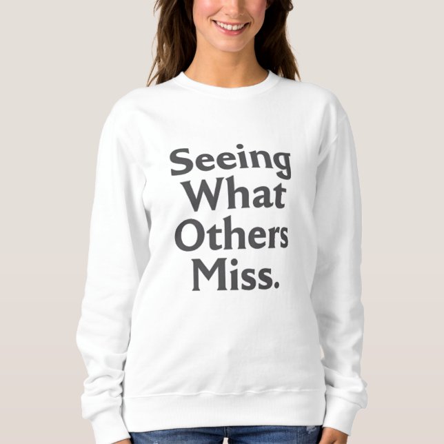 Camiseta Seeing What Others Miss – Risk Analyst (Frente)