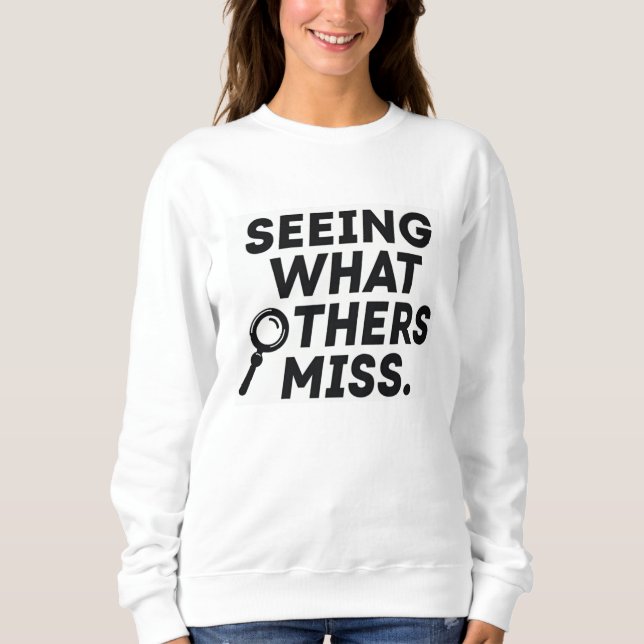 Camiseta Seeing What Others Miss – Risk Analyst (Frente)