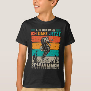 Camiseta Seepferdchen Abzeichen Frühschwimmer Schwimmen