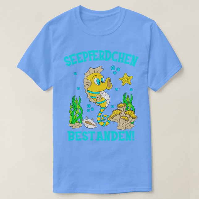 Camiseta Seepferdchen Bestanden Schwimmprfung Kinder (Frente do Design)