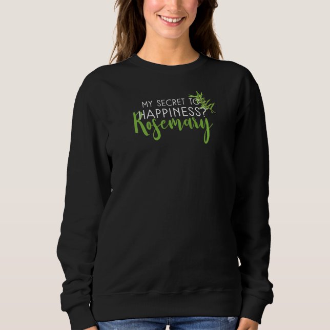 Camiseta Segredo Da Felicidade Óleo Essencial de Alecrim Ar (Frente)