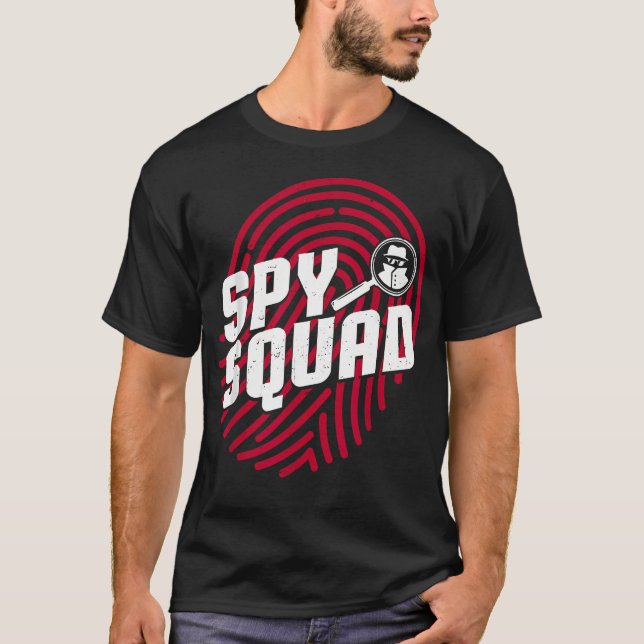 Camiseta Segredo de Espião Divertido (Frente)