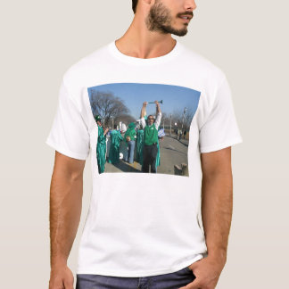 Camiseta Segue-Bama março (de Obama) com as guardas