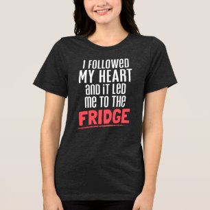 Camiseta Segui O Meu Coração E Levou-Me Ao Corredor.