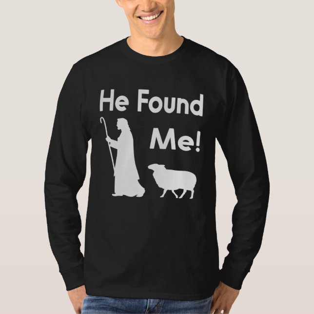 Camiseta Seguidores de Jesus Cristo  Ele me encontrou (Frente)