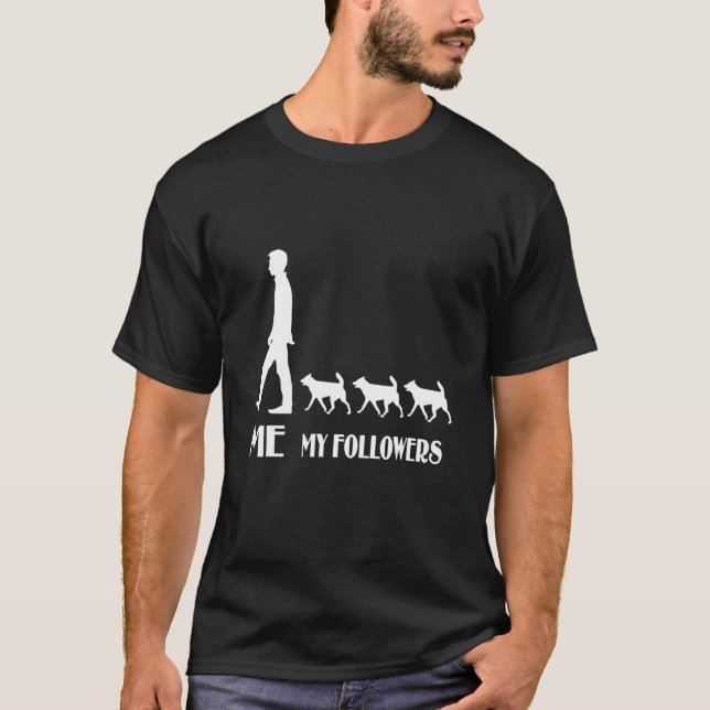 Camiseta Seguidores Eu Sou Gato Para Gato (Frente)