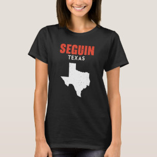 Camiseta Seguin Texas EUA State America Viagem Texan