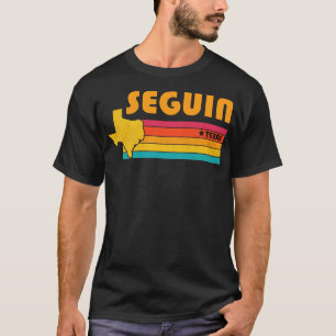 Camiseta Seguin Texas Vintage angustiou Souvenir