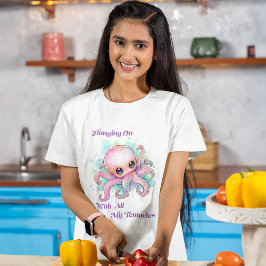 Camiseta Seguindo Com Todos Os Meus Tentáculos