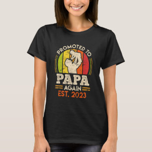 Camiseta Segunda Criança 2023 Pai De Duas Crianças Fathe
