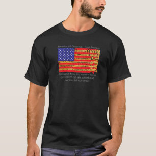 Camiseta Segunda Emenda Semi Automatic Rifle American Fl