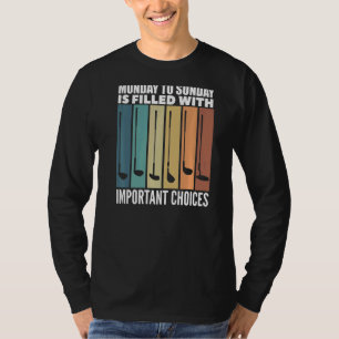 Camiseta Segunda-feira a Domingo está cheia de escolhas imp