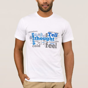 Camiseta Segunda-feira azul