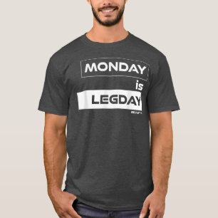 Camiseta Segunda-feira é a fera da Malhação de Motivação Gy