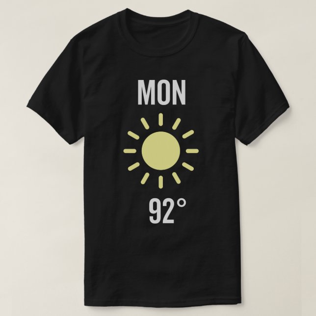 Camiseta Segunda-Feira Figuras (Frente do Design)