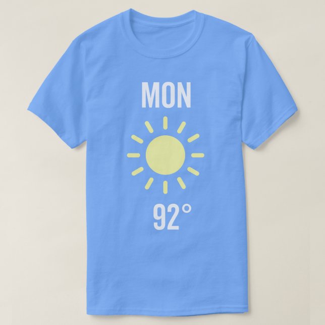Camiseta Segunda-Feira Figuras (Frente do Design)