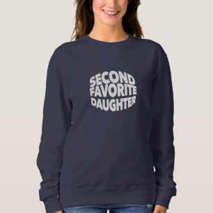 Camiseta SEGUNDA FILHA FAVORITA melhor 2ª criança irmã engr