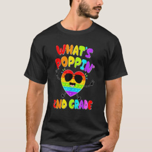 Camiseta segundo 1º Dia De Pop Escolar Para Empurrar