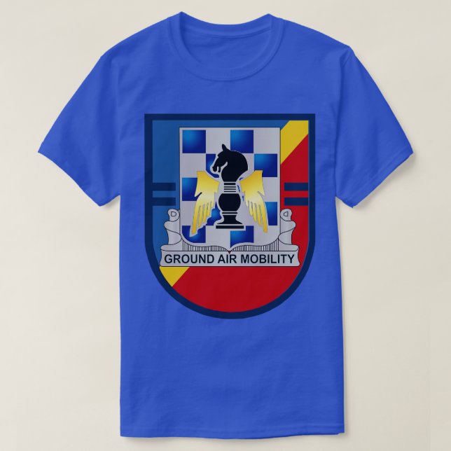 Camiseta segundo AHBn 82º CAB 82º Flash w DUI com Txt v1 (Frente do Design)