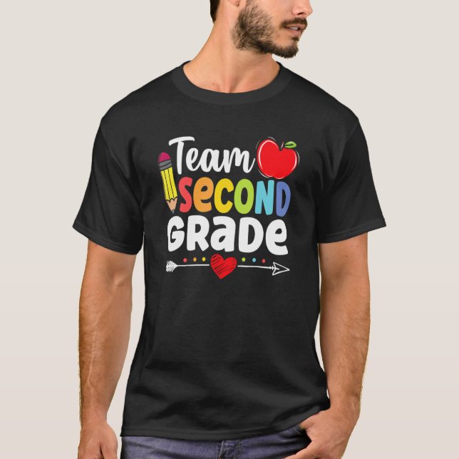 Camiseta Segundo Alô De Segundo Grau Da Equipe De Volta À E (Frente)