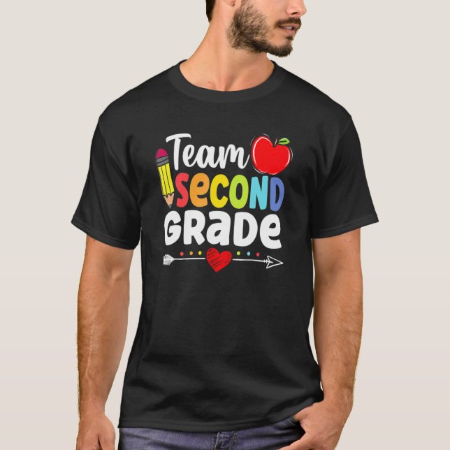 Camiseta Segundo Alô De Segundo Grau Da Equipe De Volta À E (Frente)