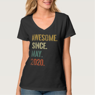 Camiseta segundo aniversário 2 Anos De Idade Incrível Desde
