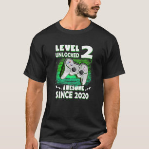 Camiseta Segundo aniversário 2 Incrível 2020 para jogos