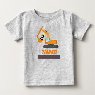 Camiseta segundo aniversário de construção - personalizado