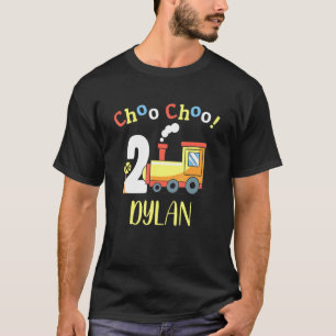 Camiseta Segundo aniversário de dois comboios Dylan Choo Ch