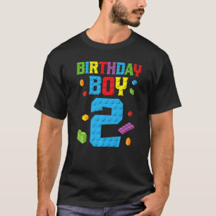 Camiseta Segundo aniversário do Master Builder Boy 2 Compil