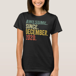 Camiseta segundo aniversário Espetacular Desde Dezembro De