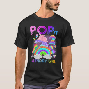 Camiseta segundo aniversário Unicorn Fidget Pop It Birthda