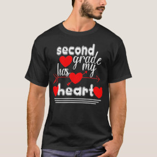 Camiseta Segundo ano tem o meu Dia de os namorados de cita