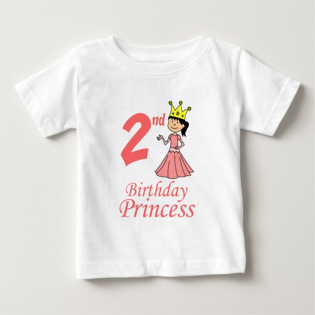 Camiseta segundo Baby Princess (Frente)