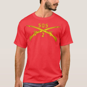 Camiseta segundo Bn 505ª Seção do Regimento de Infantaria c