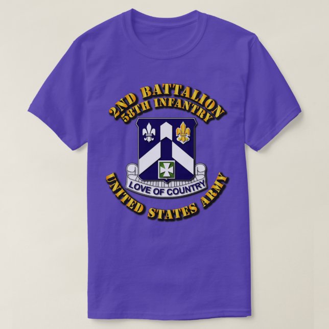 Camiseta segundo Bn 58ª Infantaria (Frente do Design)