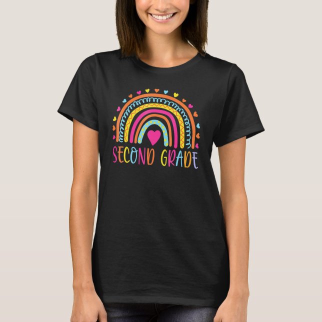 Camiseta Segundo Da Equipe De Professores Do Rainbow Girls  (Frente)