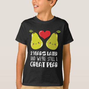 Camiseta segundo De De Aniversário Presente Casado Casal