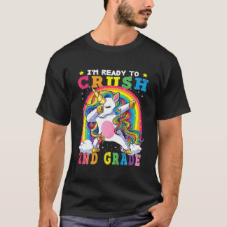 Camiseta Segundo De Esmagamento Dabbing Unicorn De volta à