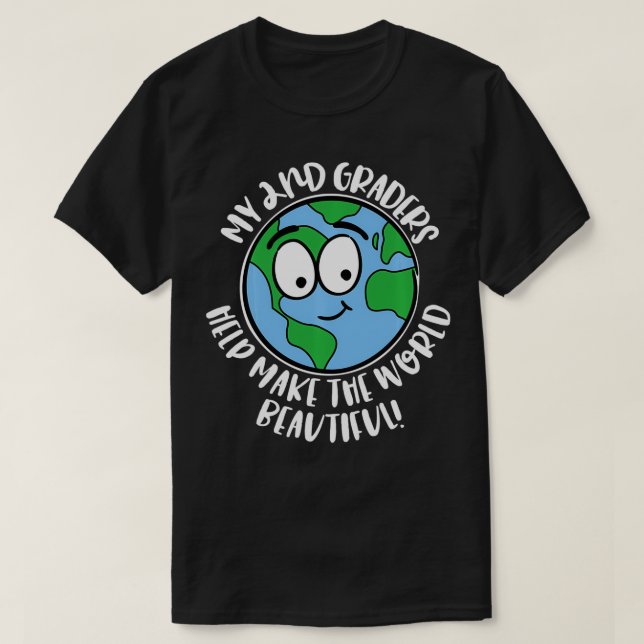 Camiseta Segundo de Professora da Classe Horária (Frente do Design)
