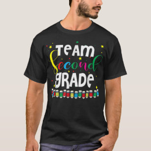 Camiseta Segundo De Segundo Grau Da Equipe De Volta À Camis